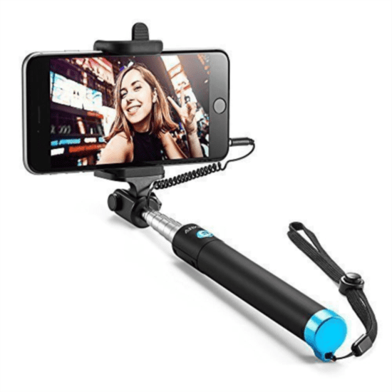 Anker selfie stick, crno-plavi
