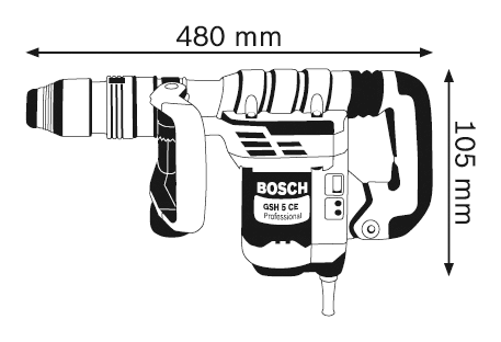 Bosch gsh5ce deals