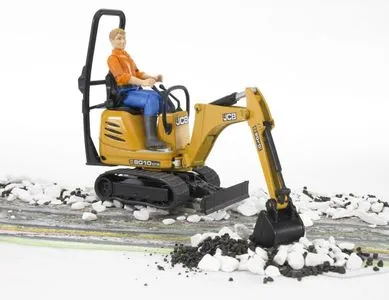 bager JCB s figurom