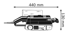 BOSCH Professional tračna brusilica GBS 75 AE (0601274708)