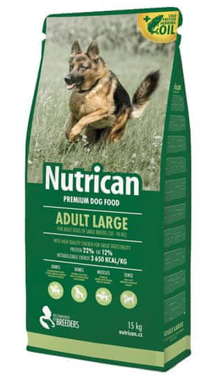 Nutrican hrana za pse Adult Large, 15 kg