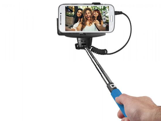 SBS teleskopski selfie stick, plavi