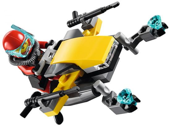LEGO City 60090 duboko more-ronilački skuter