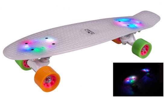 Hudora Retro skateboard Rainglow