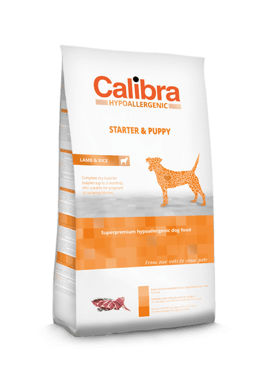 Calibra hrana za mladunce pasa HA Starter &amp; Puppy, janjetina/riža, 14 kg