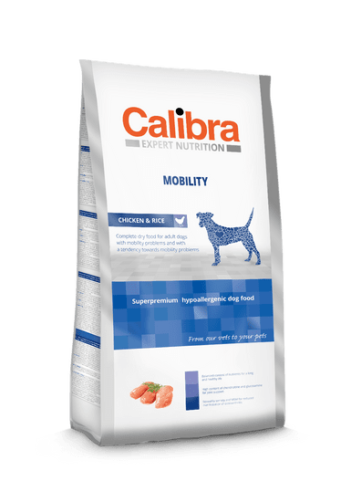 Calibra hrana za pse Dog EN Mobility s piletinom i rižom, 12 kg