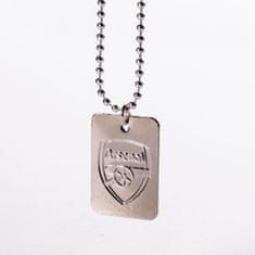 Arsenal srebrni lančić s privjeskom (03585)