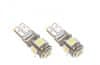žarulja LED 12V W5W-T10 5xSMD 5050 CANBUS, bijela, par