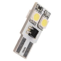 M-LINE žarulja LED 12V W5W-T10 4xSMD 5050 CANBUS, bijela, par