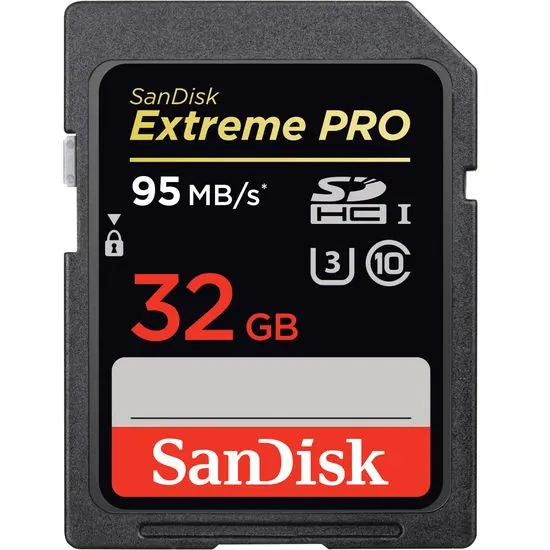 SanDisk memorijska kartica SDHC Extreme PRO, 32 GB