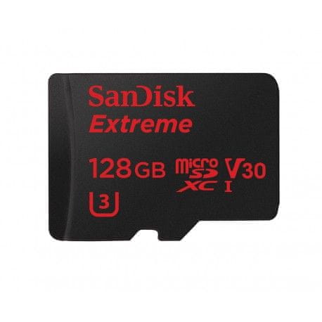 SanDisk memorijska kartica MicroSDHC Extreme, 128 GB