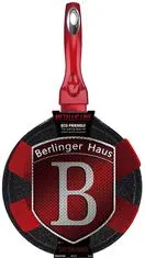 Berlingerhaus Mettalic Line tava za palačinke, 25 cm, crvena