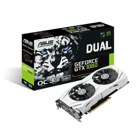 ASUS grafička kartica GTX 1060, 3GB GDDR5, PCI (DUAL-GTX1060-O3G)