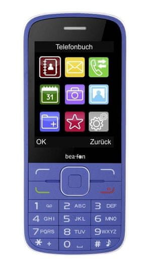 Beafon mobilni telefon C150 DS, plavi