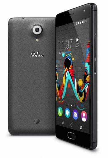 Wiko mobilni telefon U-Feel 4G, 16+3GB tamno sivi