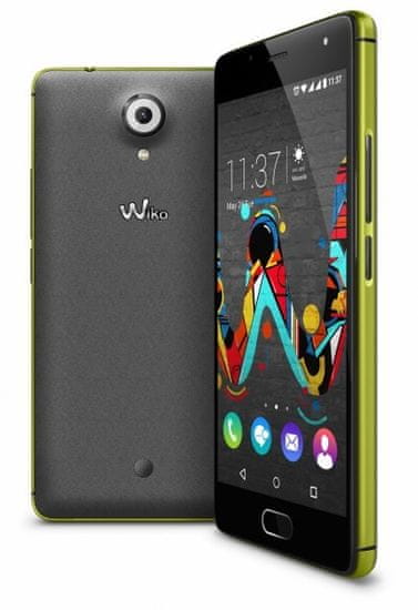 Wiko mobilni telefon U-Feel 4G, 16+3GB žuto-sivi