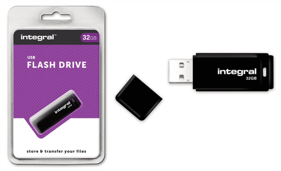 Integral USB stick 2.0 Black, 32 GB