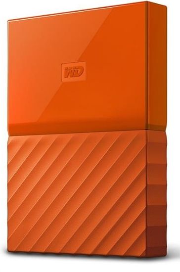 Western Digital vanjski tvrdi disk My Passport 1 TB, narančasti (WDBYNN0010BOR-WESN)
