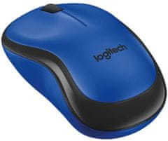 Logitech M220 Silent bežični miš, plavi