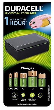 Duracell višenamjenski punjač baterija Hi-Speed CEF22-EU (AA/AAA/C/D/9V)