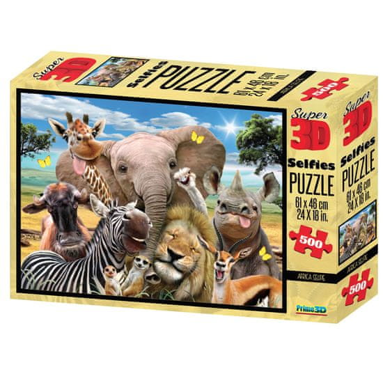 Lamps 3D puzzle - Afrika 500 KOM