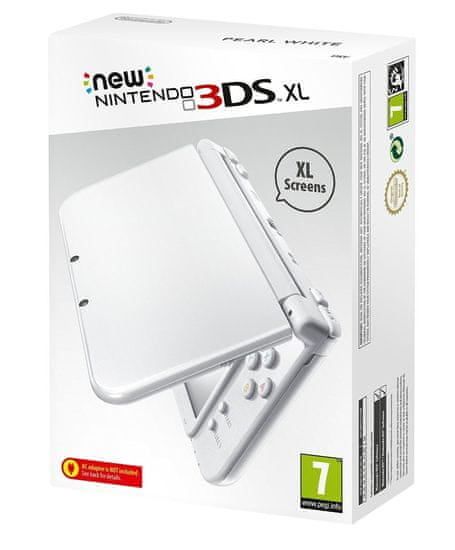 Nintendo igraća konzola New 3DS XL, biserno bijela