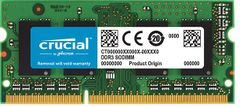 Crucial memorija (RAM) za prijenosno računalo DDR3 SO-DIMM 8 GB 1600 MHz (CT102464BF160B)