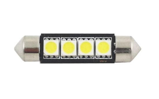 MLine žarulja LED 12V C5W 42mm 4xSMD 5050, bijela, par