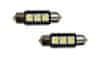 MLine žarulja LED 12V C5W 36mm 3xSMD 5050, bijela, par