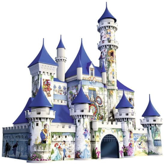 Ravensburger Disney slagalica 3D Magic Castle, 261 dijelna