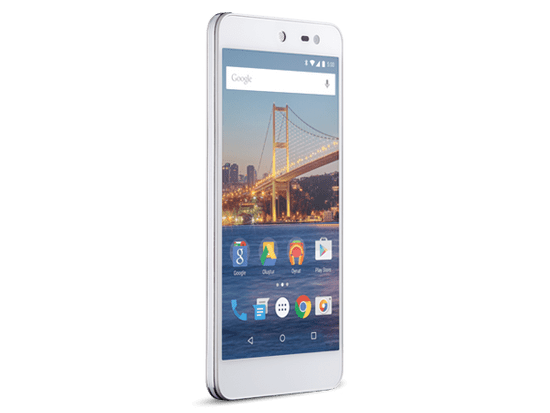 General Mobile GSM telefon 4G LTE, bijeli