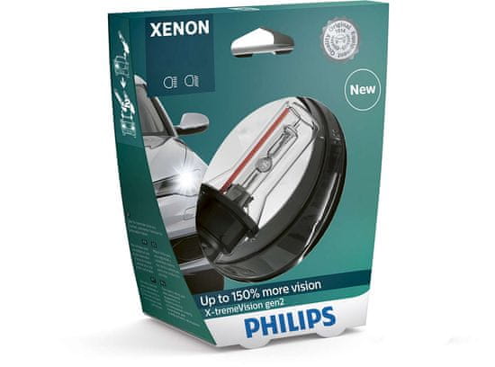 Philips žarulja Xenon D1S X-treme Vision gen2