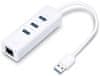 TP-Link UE330 USB 3.0 to Gigabit ethernet RJ45 10/100/1000Mbps, 3x USB hub