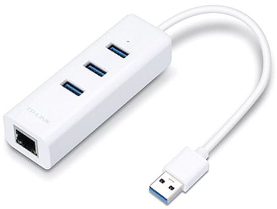 TP-Link UE330 USB 3.0 to Gigabit ethernet RJ45 10/100/1000Mbps, 3x USB hub