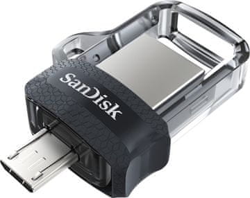 SanDisk USB ključ Ultra Dual, 64GB, microUSB (SDDD3-064G-G46)