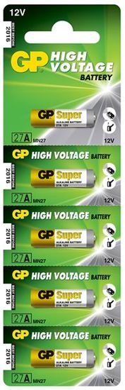 GP alkalna baterija 27A blister, 5 kom