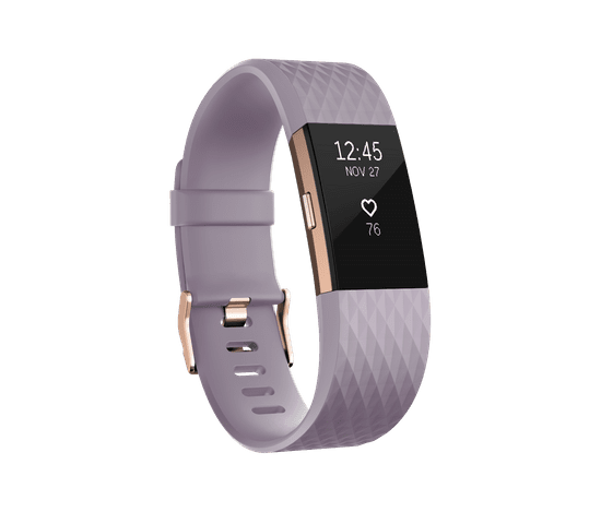Fitbit aktivna narukvica Charge 2, Lavender Rose Gold, Small