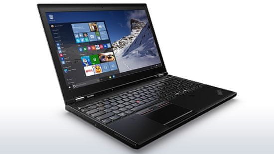 Lenovo prijenosno računalo ThinkPad P50 i7-6820HQ 16/512 4K W10P