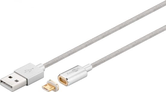 Goobay magnetni micro USB - USB kabel, 1.2m
