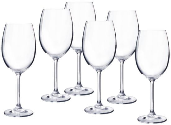 Banquet set čaša za bijelo vino Degustation, 350 ml, 6 komada