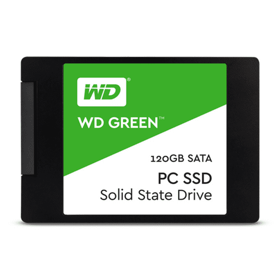 Western Digital SSD disk Green SATA3 2,5", 120 GB (WDS120G1G0A)