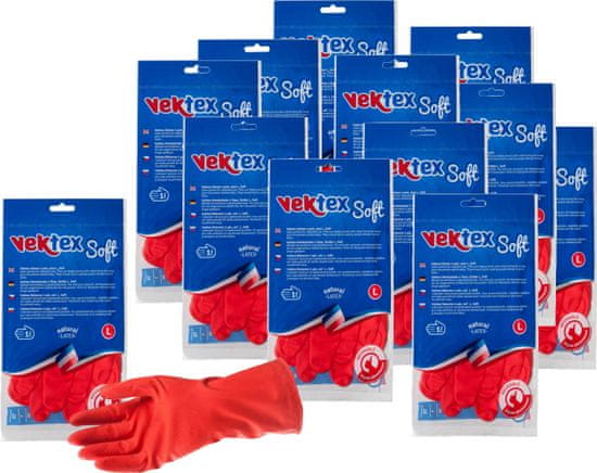 Vektex Soft rukavice, veličina L, 12 pari