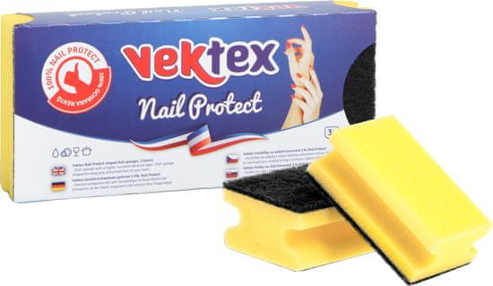 Vektex spužva za posuđe Nail Protect 10x 3 kom
