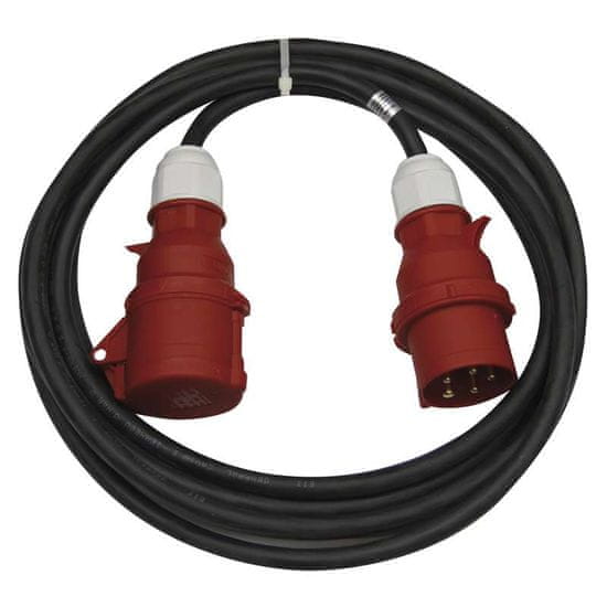 EMOS PM0902 3-fazni vanjski produžni kabel 10 m, 1 utičnica, guma, 400 V, 2,5 mm2