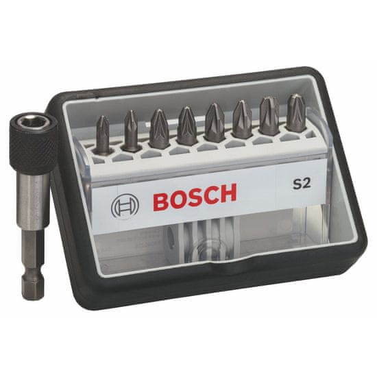 Bosch 8+1-dijelni komplet bitova Robust Line S Extra-Hart 25 mm (2607002561)