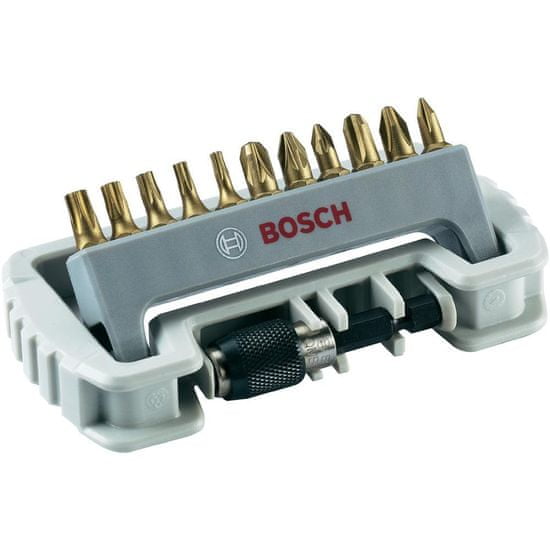 Bosch 11-dijelni set bitova za odvijač, zajedno sa držačem (2608522126)