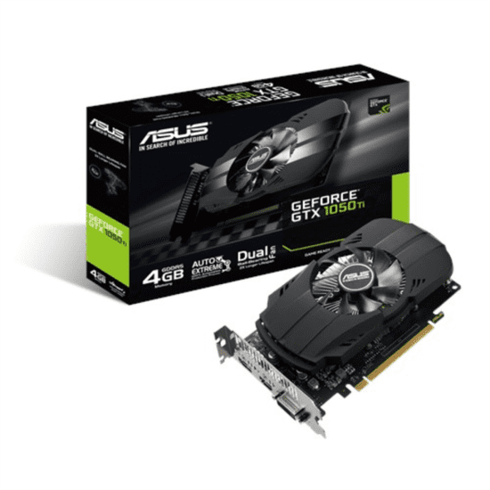 ASUS grafička kartica Phoenix GTX 1050 Ti, 4GB GDDR5, PCI-E 3.0 (PH-GTX1050TI-4G)