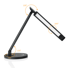 TaoTronics stolna svjetiljka Elune E5 Touch Control LED DL13, crna