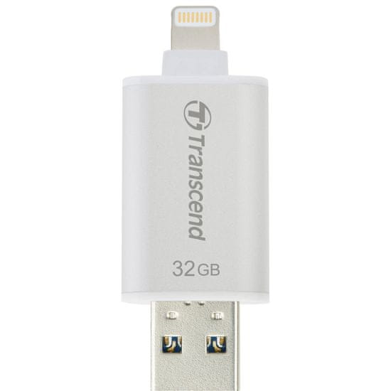 Transcend USB stick JetDrive Go 300, 64GB, srebrni