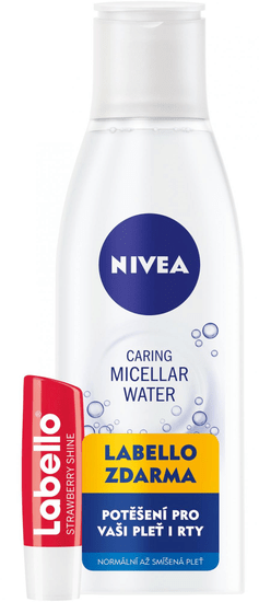 Nivea micelarna voda za normalnu kožu + Labello jagoda